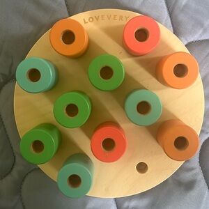 Lovevery Wooden Stacking Peg Board